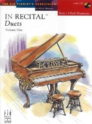 In Recital Duets piano sheet music cover Thumbnail